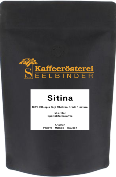 Microlot Spezialitätenkaffee Sitina der Kaffeerösterei Seelbinder